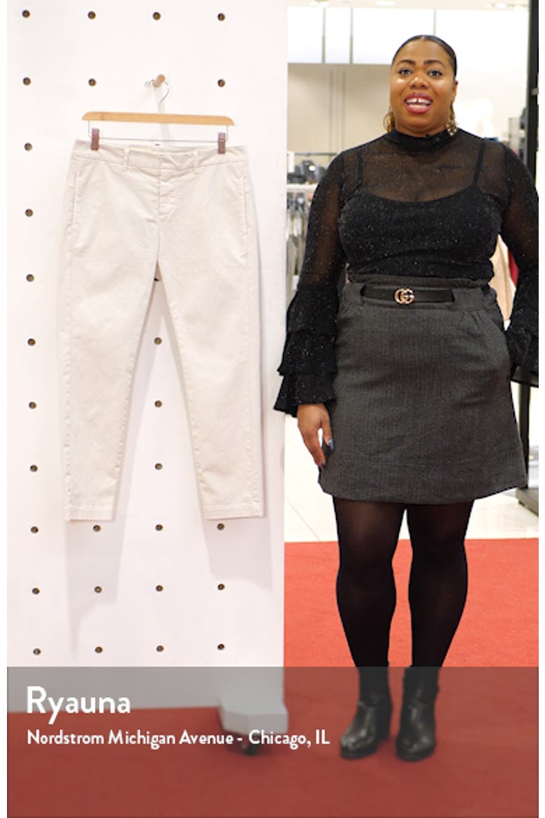 Tel Aviv Stretch Cotton Crop Pants video