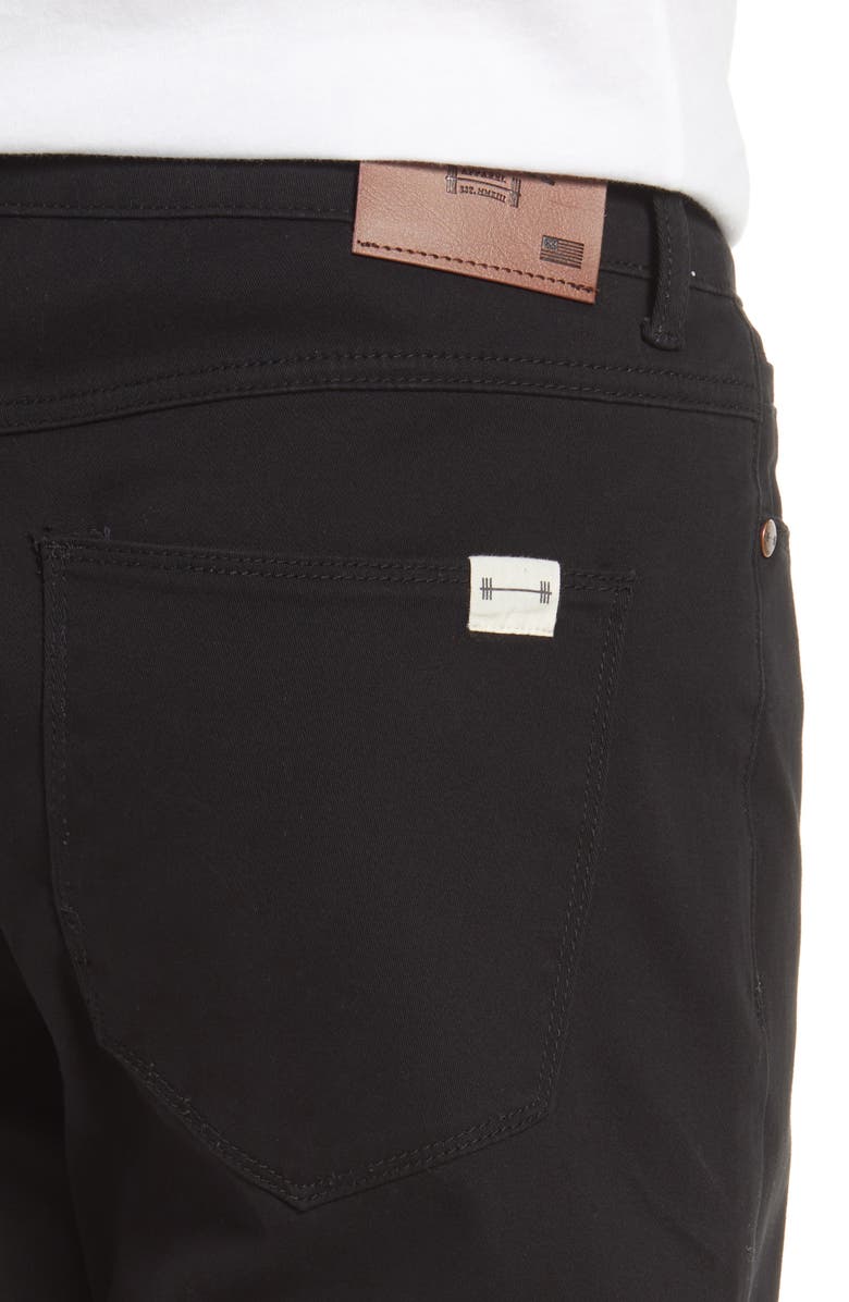 Barbell Apparel Men's Athletic Stretch Cotton Blend Chino Pants, Alternate, color, 