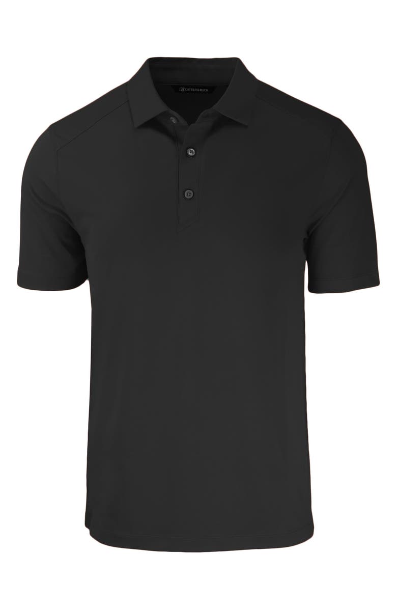 Cutter & Buck Forge Recycled Blend Polo, Main, color, Black