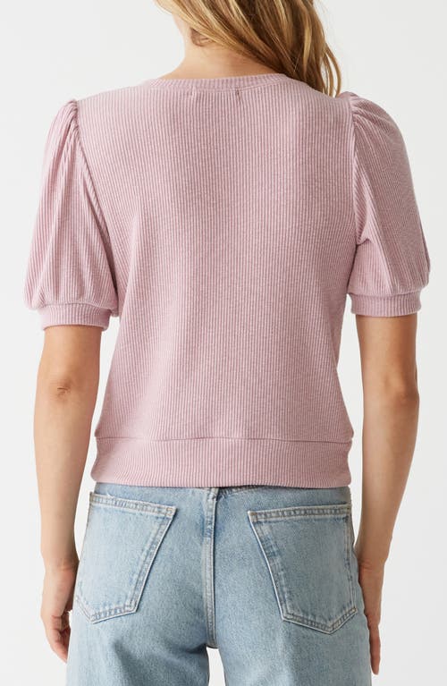 Michael Stars Quinn Puff Sleeve Top In Sachet