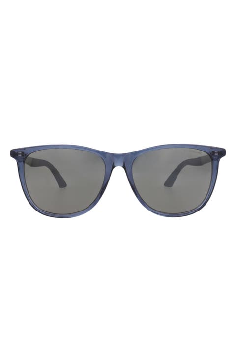 MB0330S 56mm Square Sunglasses