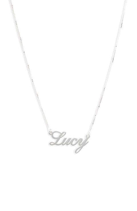 Personalized Nameplate Necklace