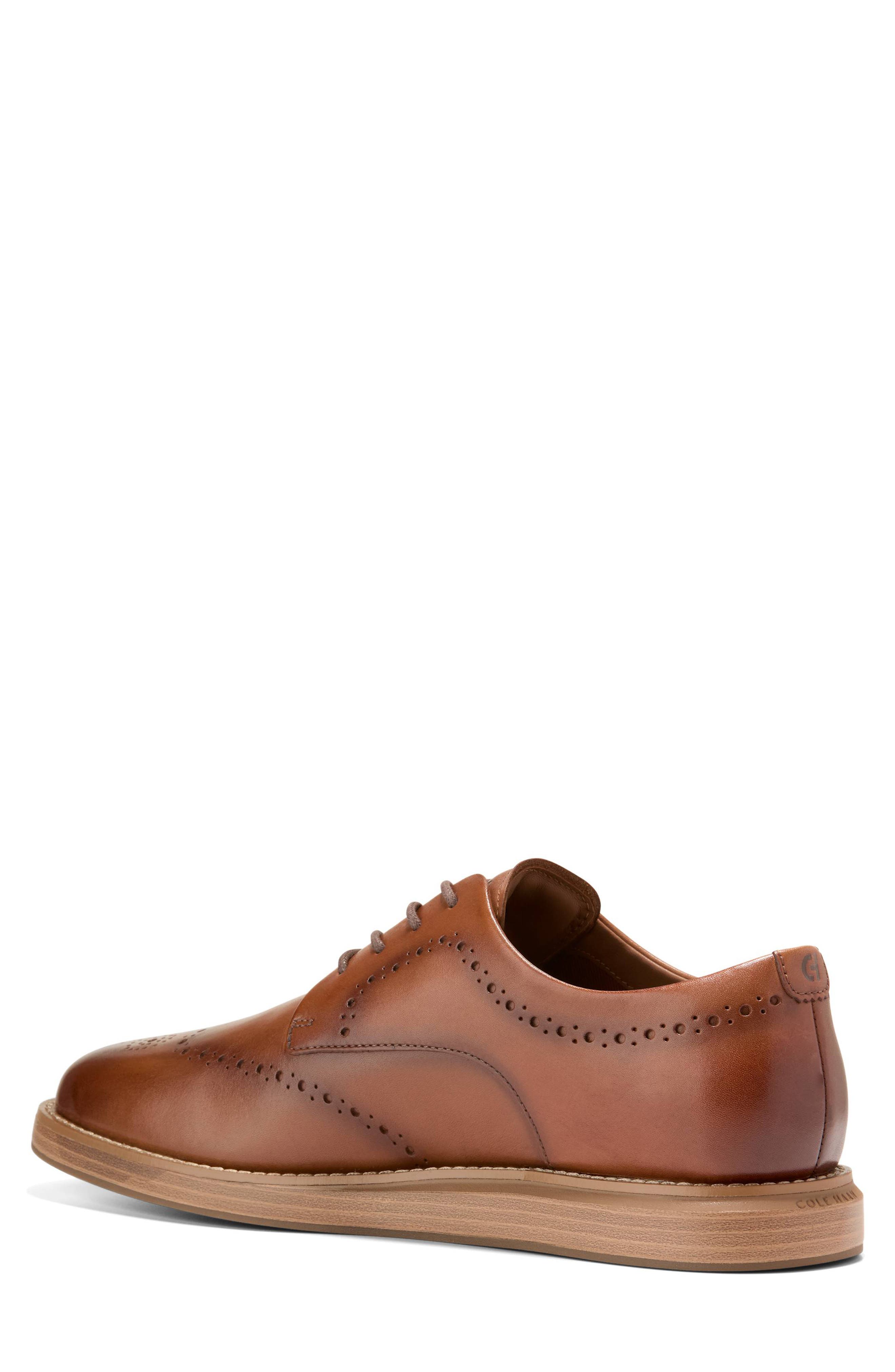 Grand Neoclassic Flexcraft Leather Wingtip Oxford, Alternate, color, BRITISH TAN / DARK NATURAL
