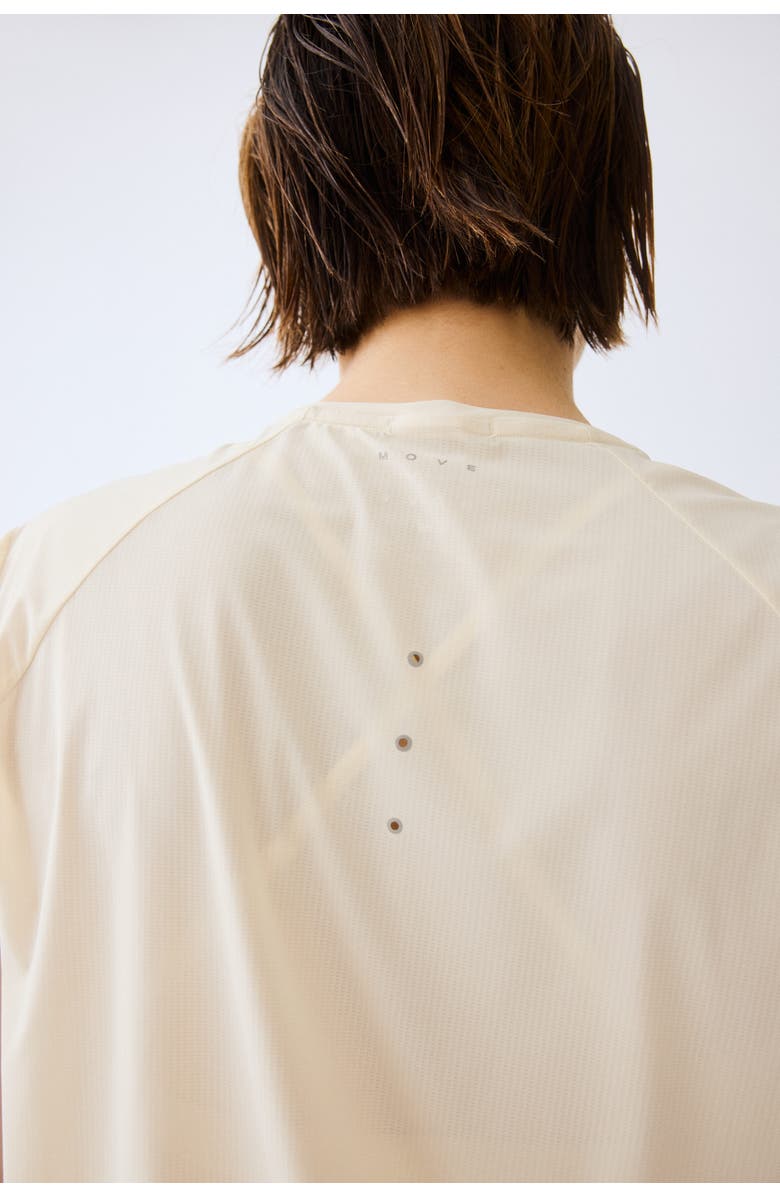 H&M Regular Fit Running T-shirt With Drymove, Alternate, color, Butter Yellow