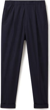 Reiss Brighton Pleated Recycled Polyester Blend Pants