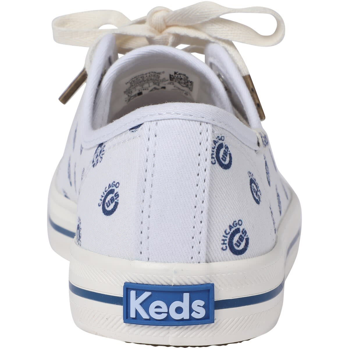 Keds<sup>®</sup> Women's Keds White Chicago Cubs Kickstart Repeat Logo Sneakers, Alternate, color, 