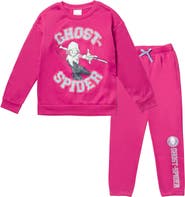 Marvel Spider-Gwen Spider-Man Fleece Sweatshirt & Pants Set