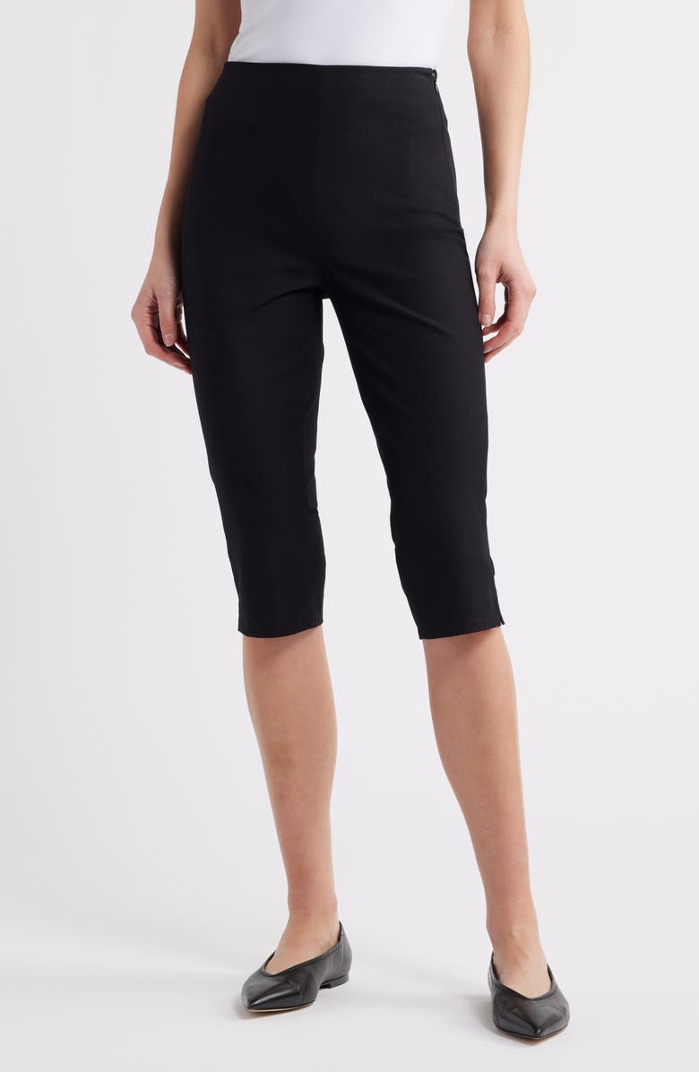 Theory Approach Capri Pants, Main, color, Black