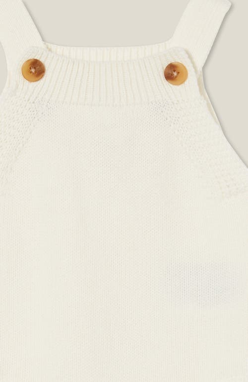 Cotton On Kids Organic Knit Bubbbysuit In Milk