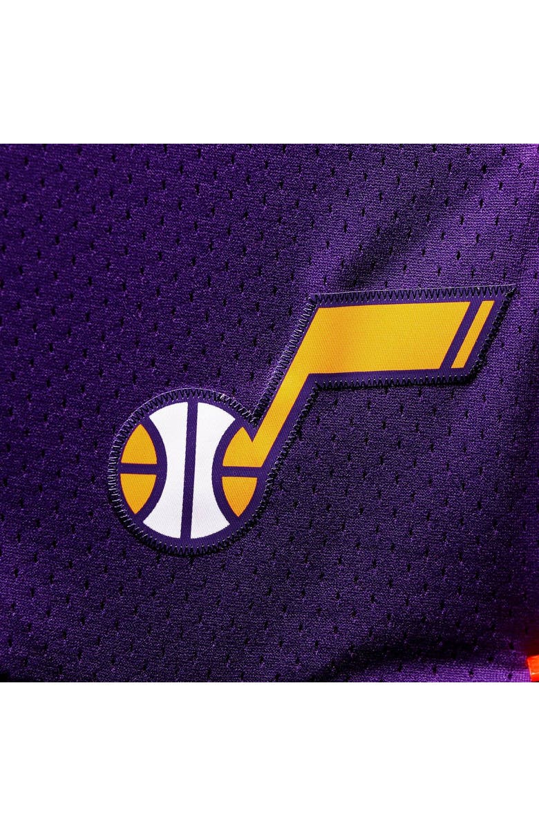 Mitchell & Ness Men's Mitchell & Ness Purple Utah Jazz Big & Tall Hardwood Classics Team Swingman Shorts, Alternate, color, Purple