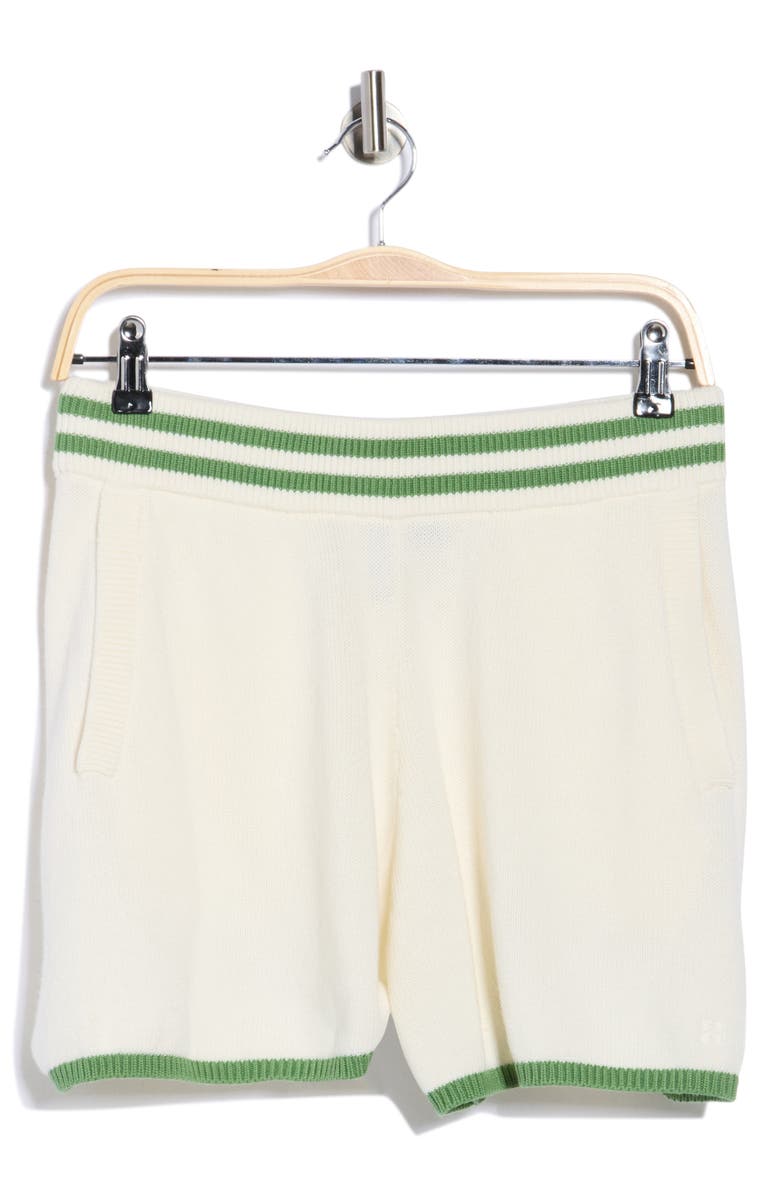 Sweaty Betty Off Court Knit Shorts, Alternate, color, Lily White