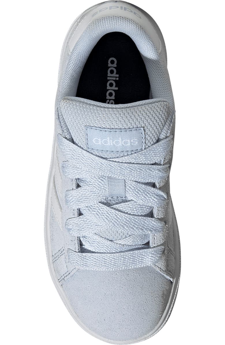 adidas Kids' Grand Court 2.0 Sneaker, Alternate, color, Crystal Sky/ White/ Gum 3