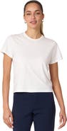 Rebody Active Rebody Essentials Short Sleeve Crop Tee
