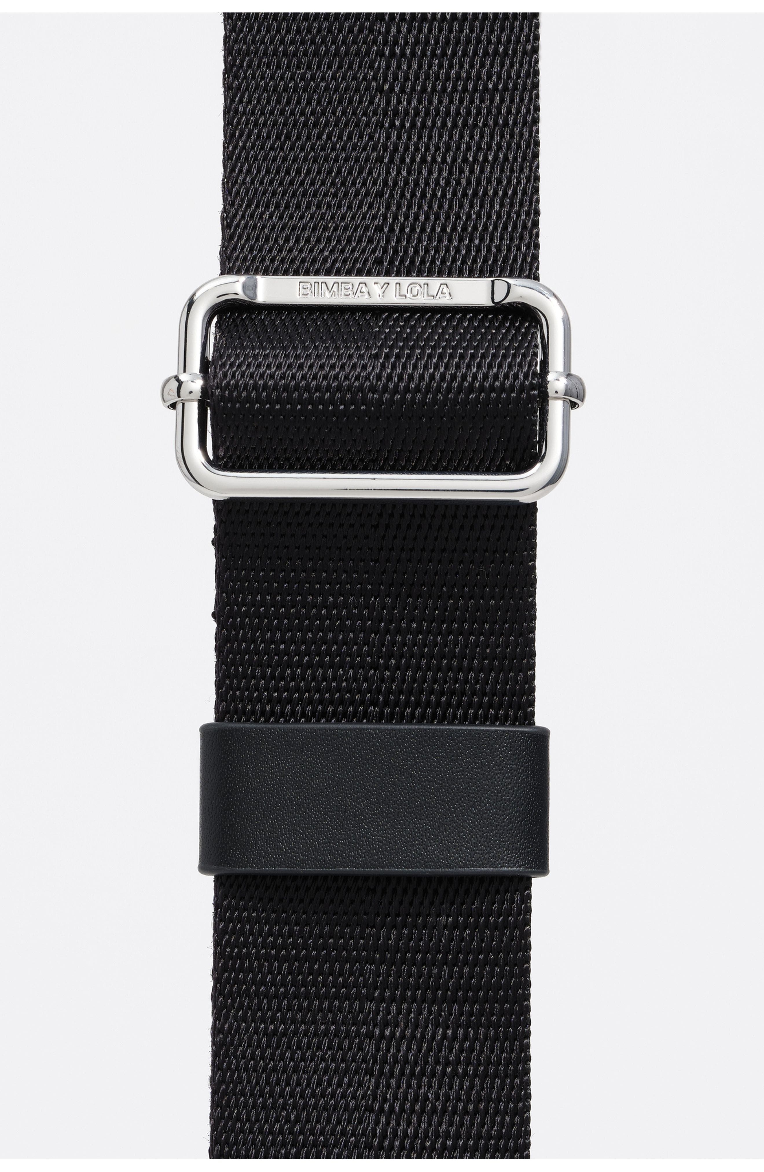 Bimba y Lola Nylon Carlino Bag, Alternate, color, Black