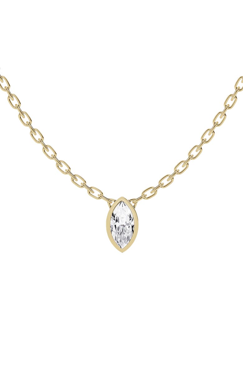 Jennifer Fisher 18K Gold Lab-Created Diamond Pendant Necklace, Main, color, D0.5ct - 18K Yellow Gold