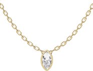Jennifer Fisher 18K Gold Lab-Created Diamond Pendant Necklace
