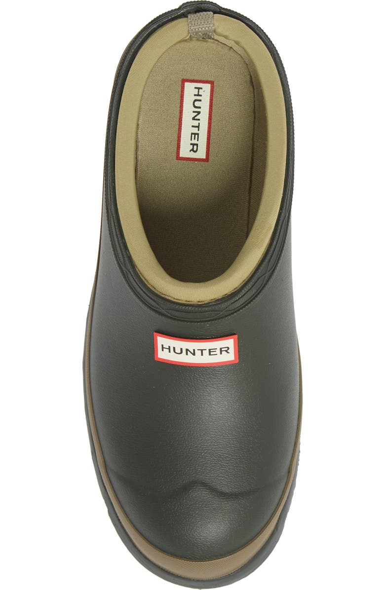 Hunter Gardener Waterproof Clog, Alternate, color,