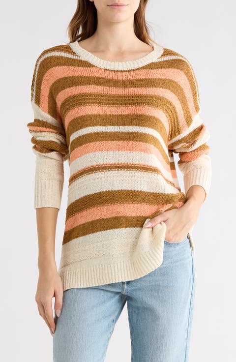 Stripe Crewneck Sweater
