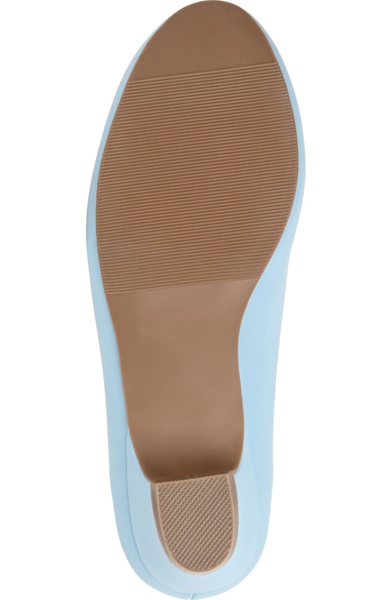 Journee Collection Saar Pump - Wide Width, Alternate, color, Light Blue