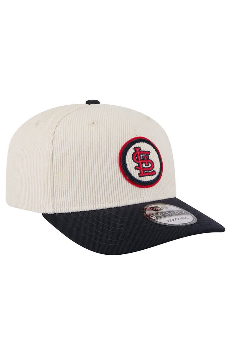 New Era Men's New Era  Cream St. Louis Cardinals Loyal 9SEVENTY Adjustable Hat, Main, color, Cream