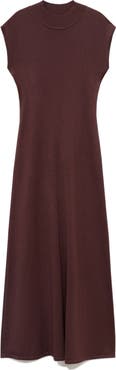 MANGO Perkins Maxi Sweater Dress