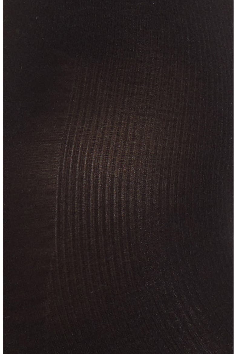 Firm Fit Opaque Tights, Alternate, color, BLACK