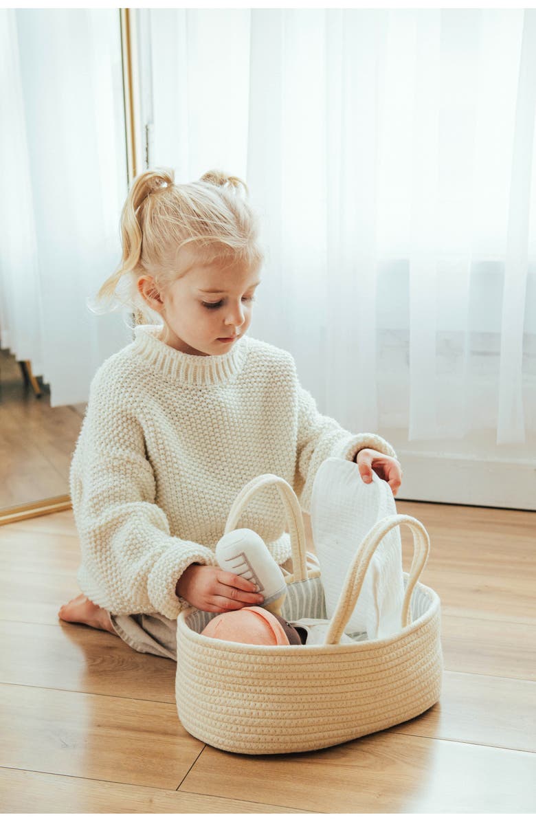 Wonder & Wise Doll Carrier, Alternate, color, White