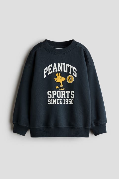 Printed Brushed-Inside Sweatshirt