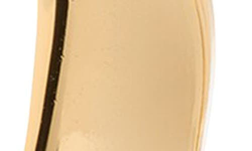 Kate Spade New York Molten Huggie Hoop Earrings In Gold Tone In Gold