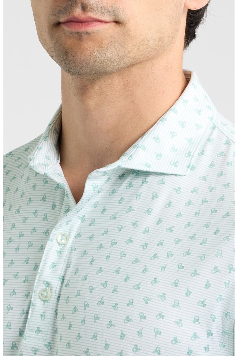 One for the Road Performance Polo, Alternate, color, SUBLIME