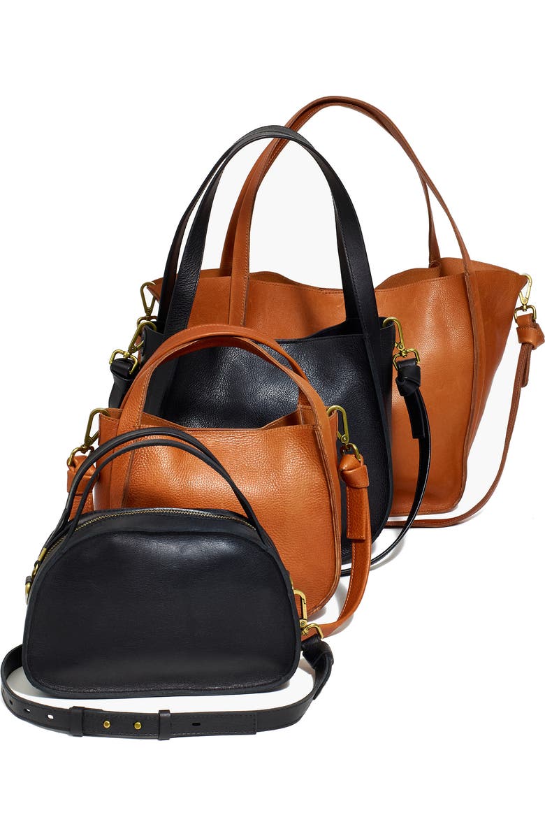 Madewell The Sydney Colorblock Shoulder Bag, Alternate, color,