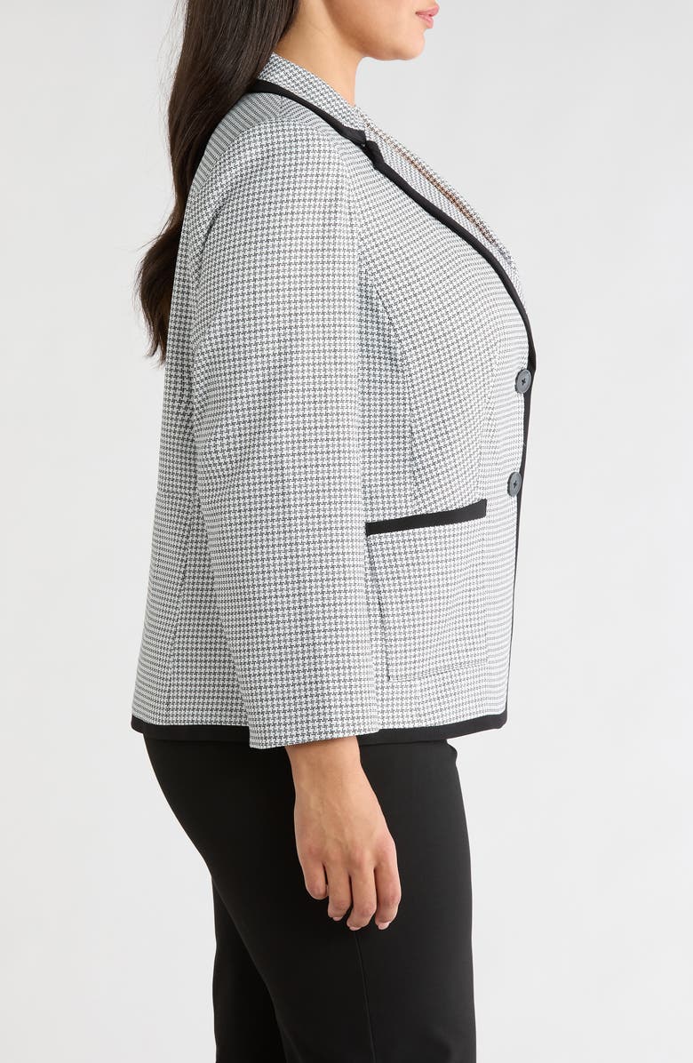 KASPER Framing Two-Button Jacket, Alternate, color, 