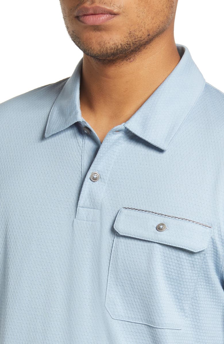 Ted Baker London Chard Textured Pocket Polo, Alternate, color,