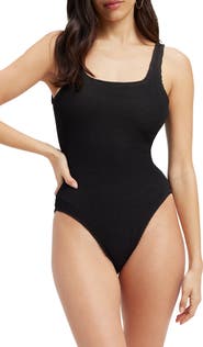 Good American Always Fit One-Piece Swimsuit