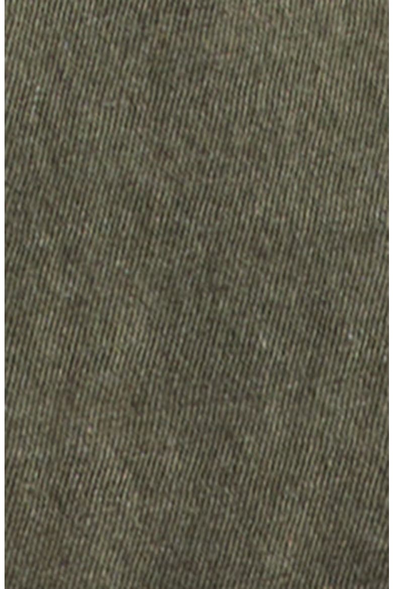 Tight Waist Cotton & Cashmere T-Shirt, Alternate, color, WASHED OLIVE GREEN