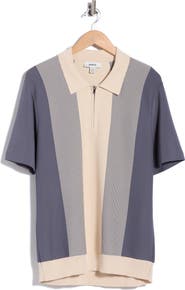 JASON WU Quarter Zip Polo