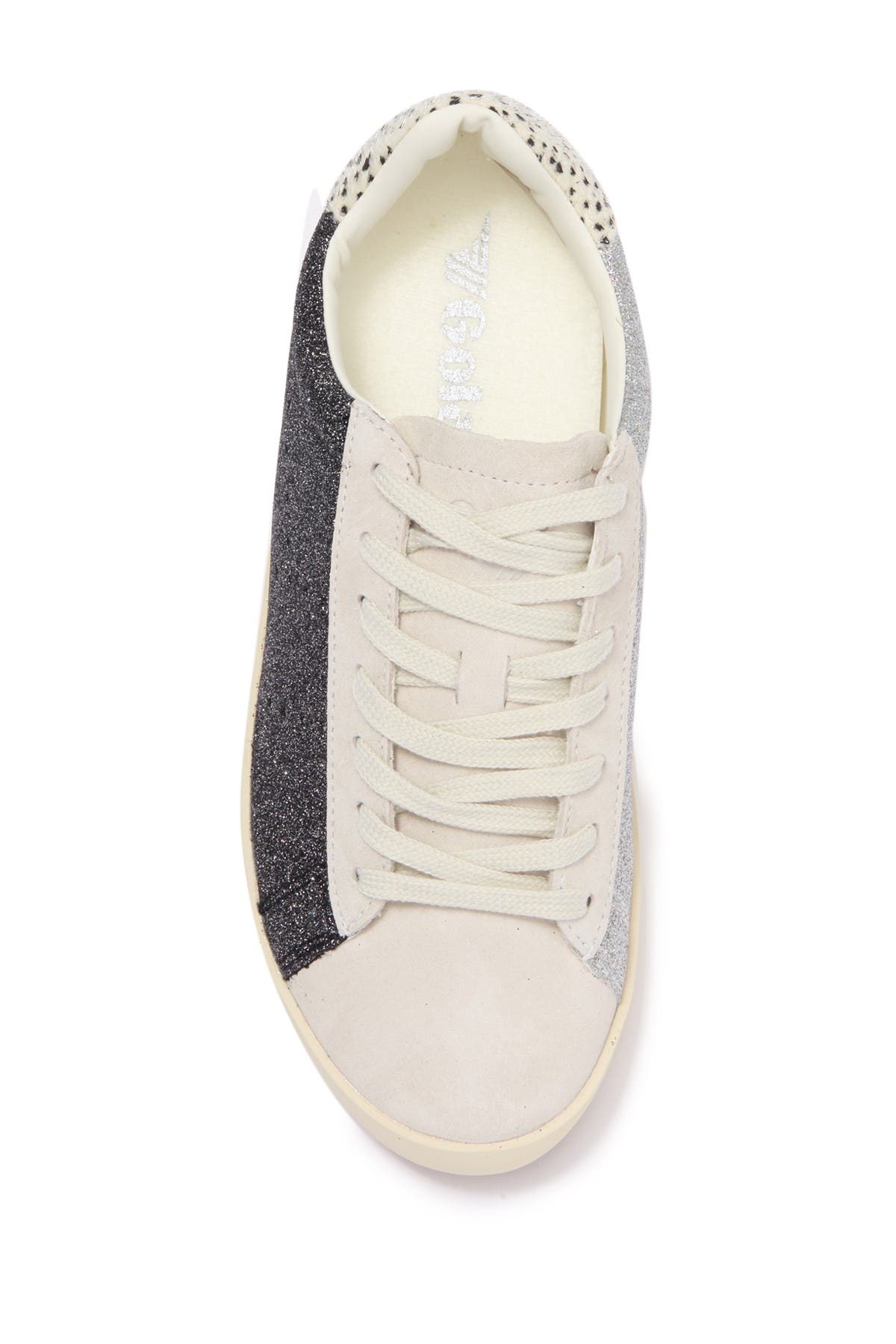 Nova Glitter Leather Sneaker, Alternate, color, GLITTER
