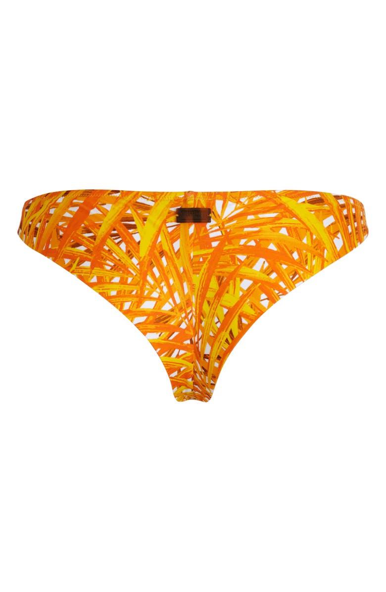 Vilebrequin Women's Palm Leaves Tanga Bikini Bottom, Alternate, color, Mangue