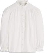 Boden Maddie Lace Detail Shirt