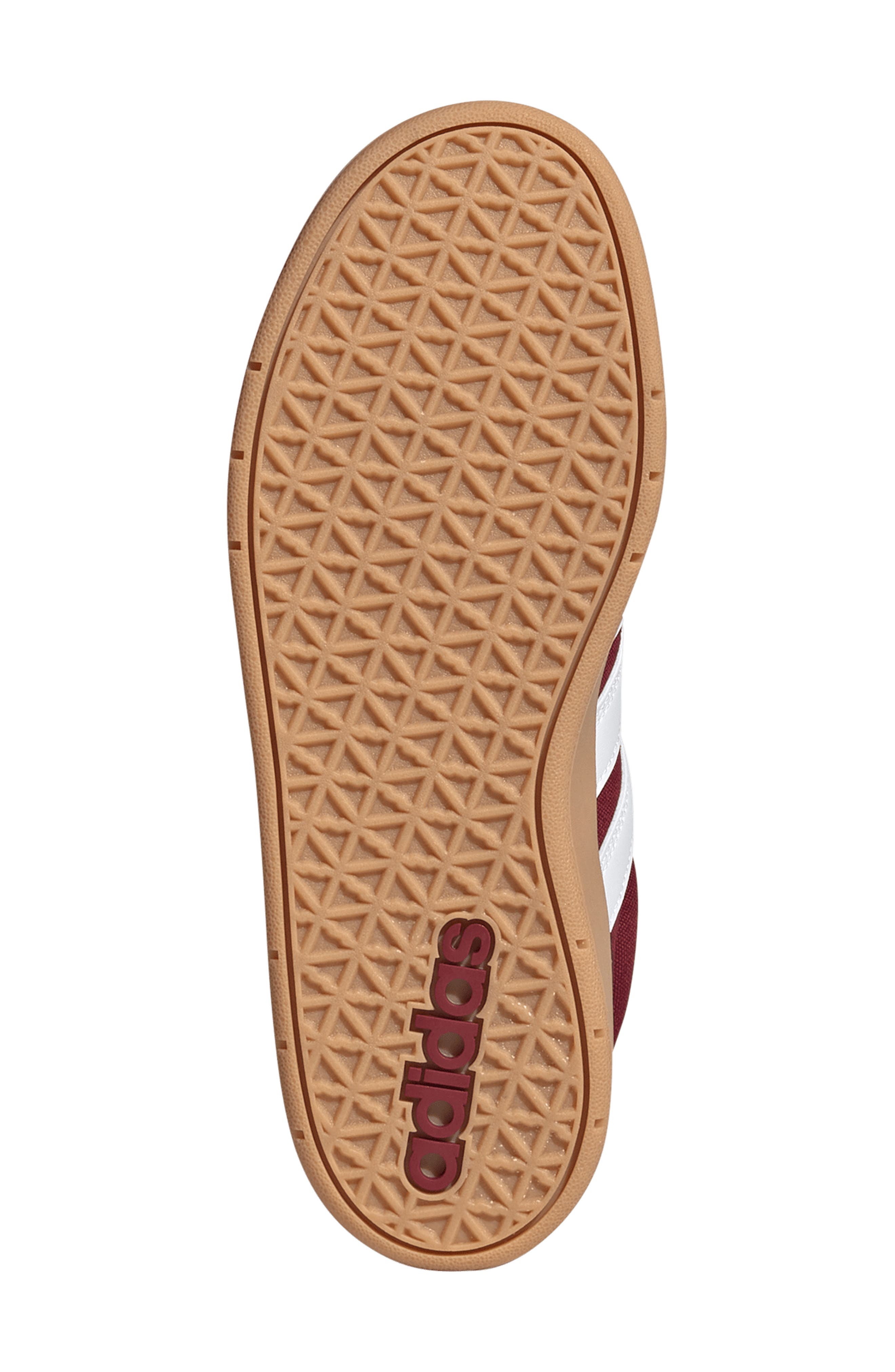 adidas Kids' Breakbase Sneaker, Alternate, color, Burgundy/ White/ Shadow Red