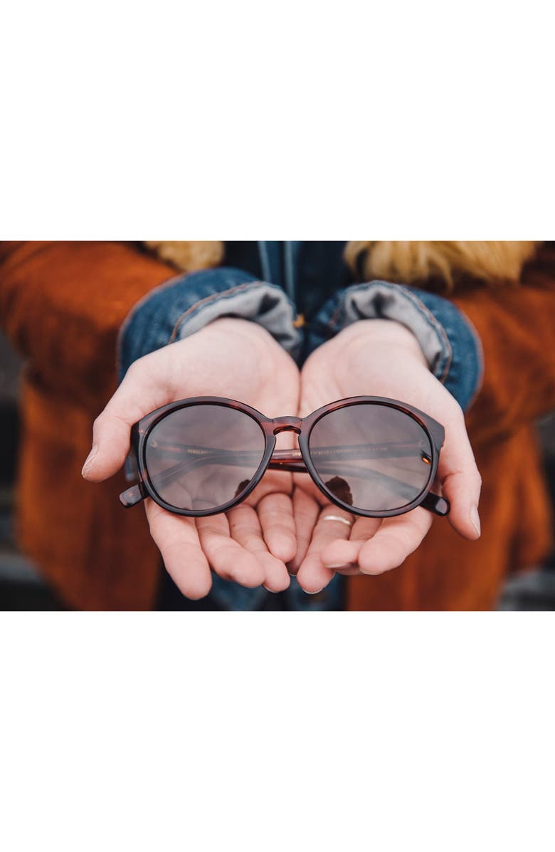 Shwood 'Bailey' 53mm Round Sunglasses, Alternate, color, 