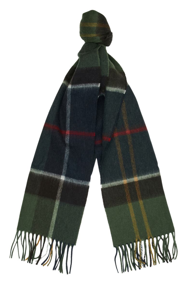 Carrbridge Tartan Lambswool & Cashmere Scarf, Alternate, color, CLASSIC