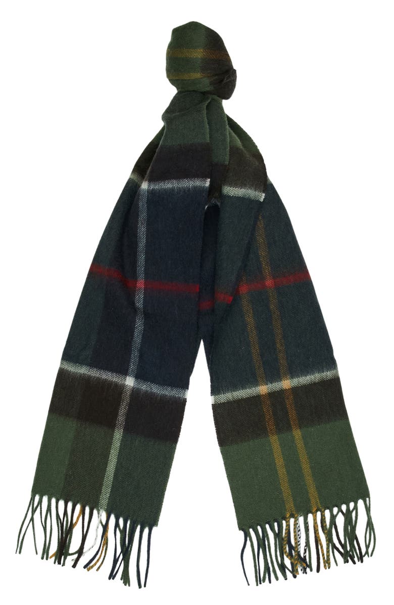 Barbour Carrbridge Tartan Lambswool & Cashmere Scarf, Alternate, color, 