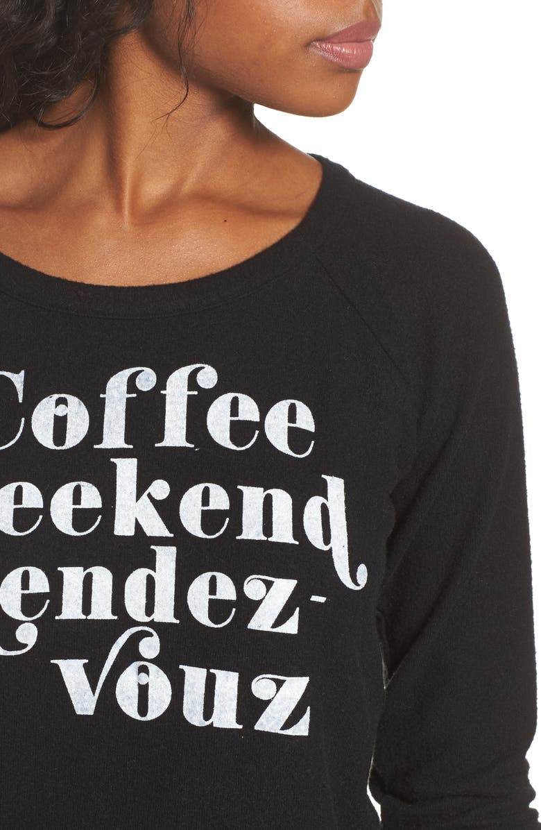 Chaser Coffee Weekend Rendezvous Pullover, Alternate, color,