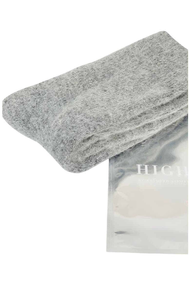 Cashmere Blend Cloud Socks, Alternate, color, GREY