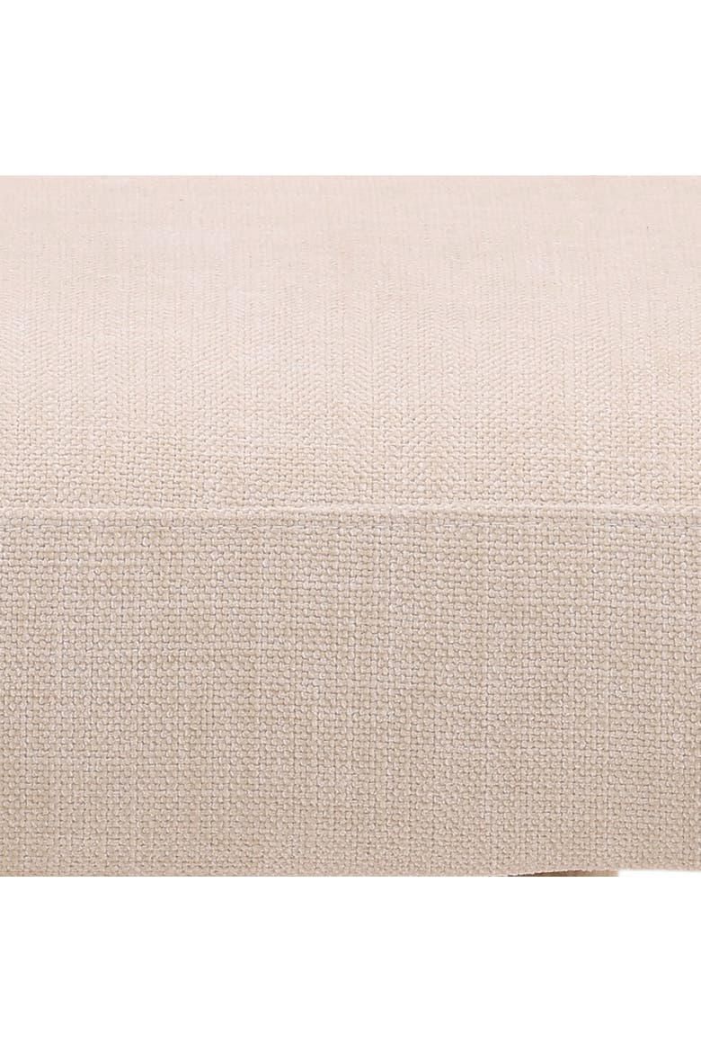 Giselle Upholstered Dining Chair with Wood Frame, Alternate, color, Cream