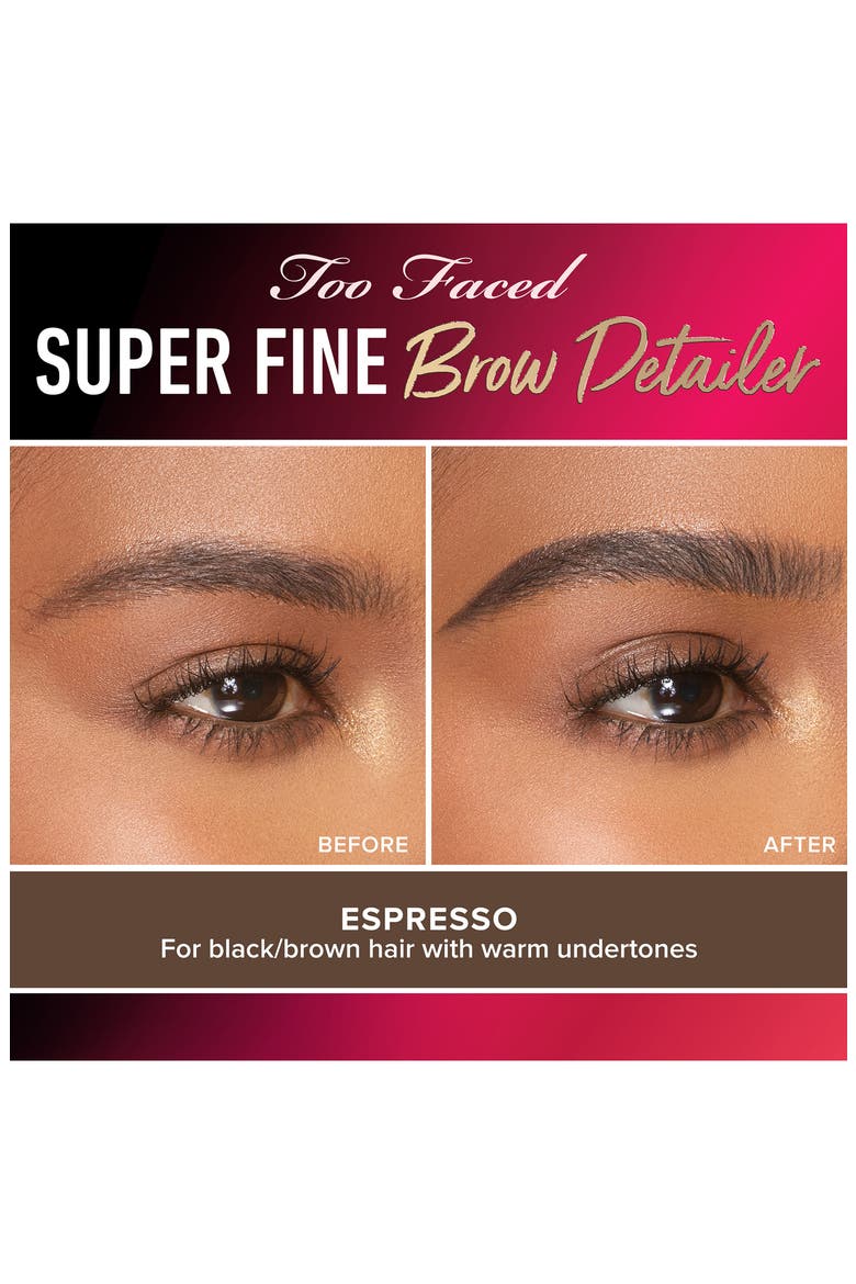 Superfine Brow Detailer Pencil, Alternate, color, ESPRESSO