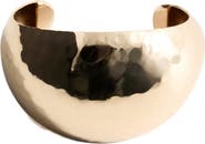 MANGO Chunky Hammered Cuff Bracelet