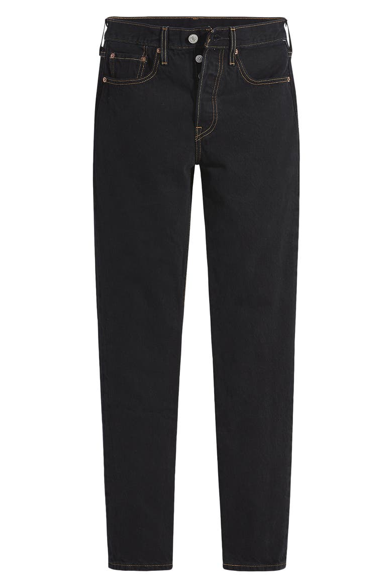 Levi's® 501® Skinny Jeans, Alternate, color, BLACK LICORICE