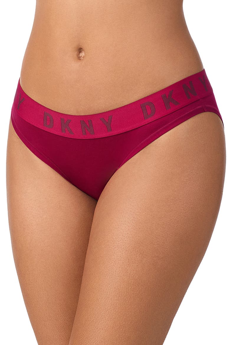 Cozy Boyfriend Bikini, Alternate, color, BERRY